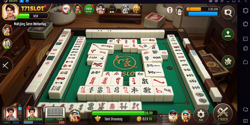 Tampilan gameplay Mahjong yang menarik dan penuh strategi.