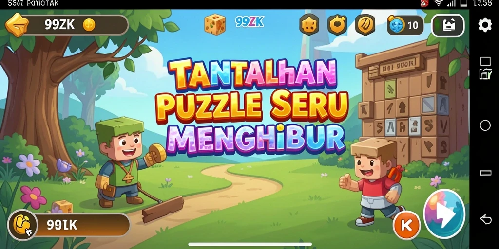 Tampilan gameplay menarik dari 99ZK yang penuh tantangan.