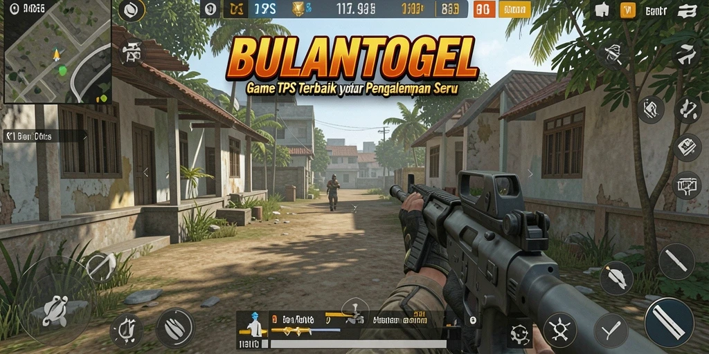 Screenshot menampilkan aksi seru dalam gameplay TPS.