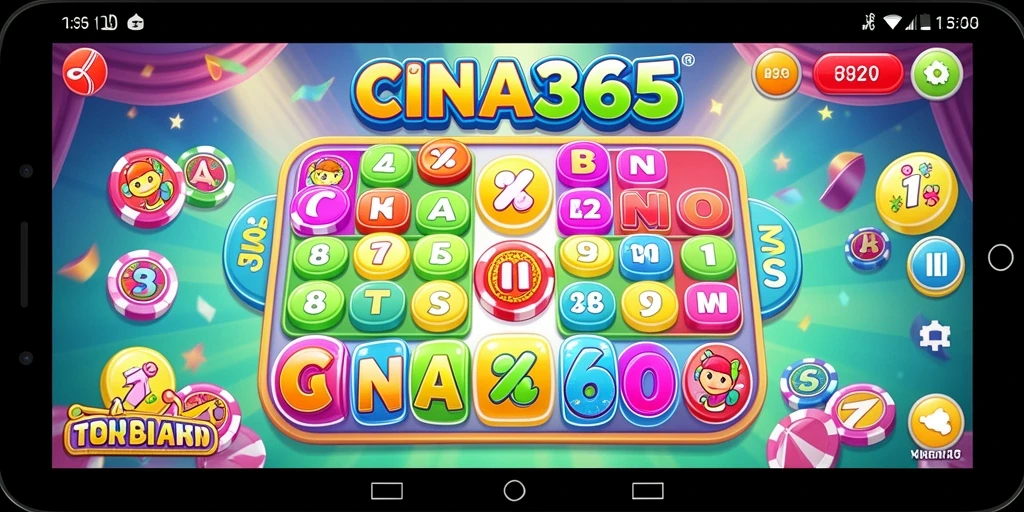 Screenshot CINA365 menampilkan momen seru pemain Bingo.