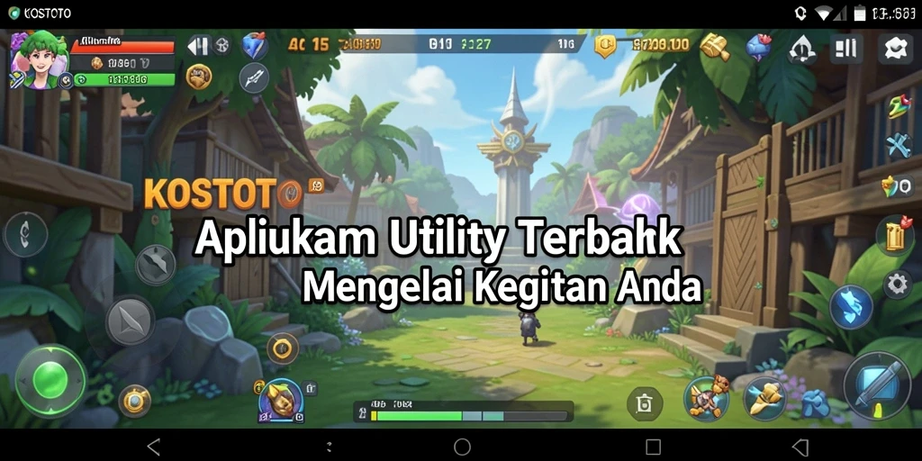 Tampilan antarmuka KOSTOTO yang menarik dan mudah digunakan.