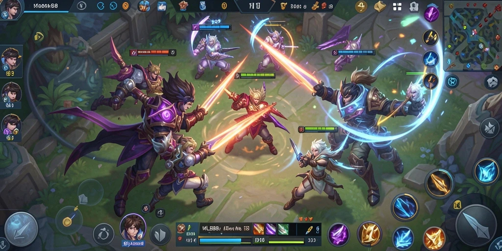 Tangkapan layar gameplay MLBB8 yang penuh aksi dan strategi.