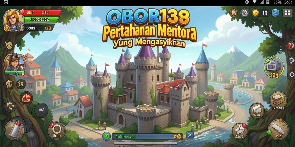 Gameplay menara yang menegangkan dan strategis di OBOR138.