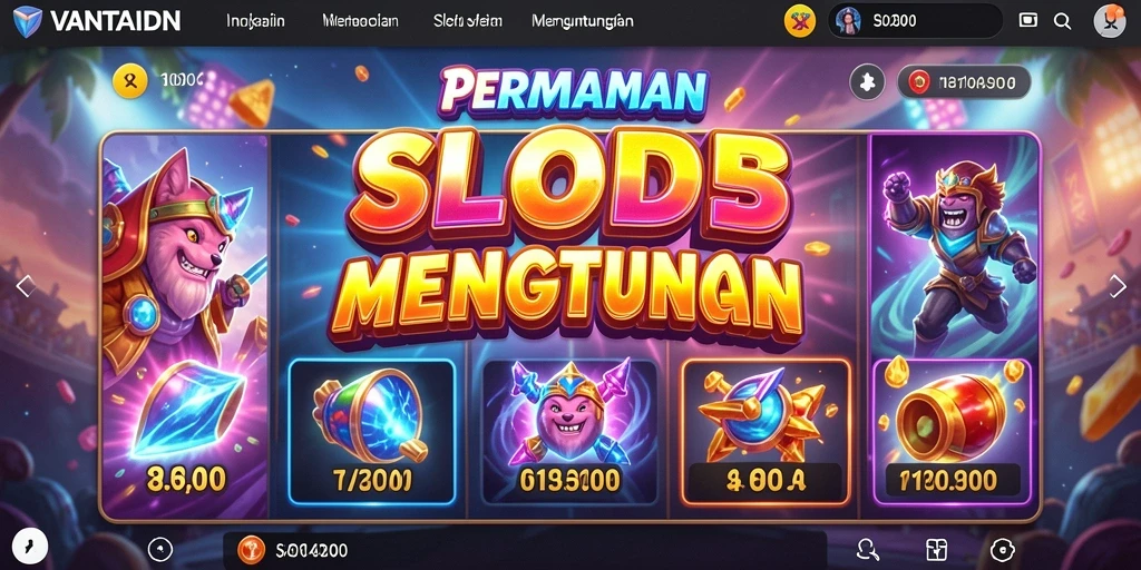 Tampilan gameplay menarik dan seru di VANTAIDN.